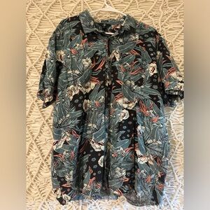 Volcom Button Aloha Dress Shirt